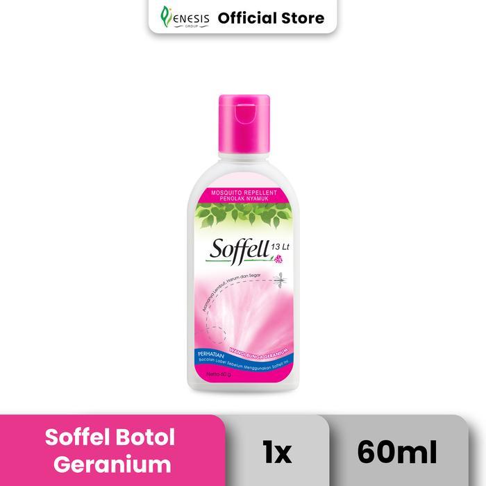 SOFFELL Bunga Geranium Botol- 60 gr