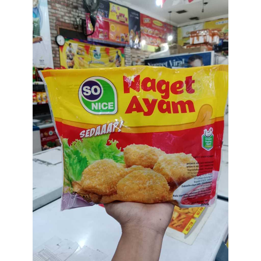 SO NICE NUGGET AYAM 500gr