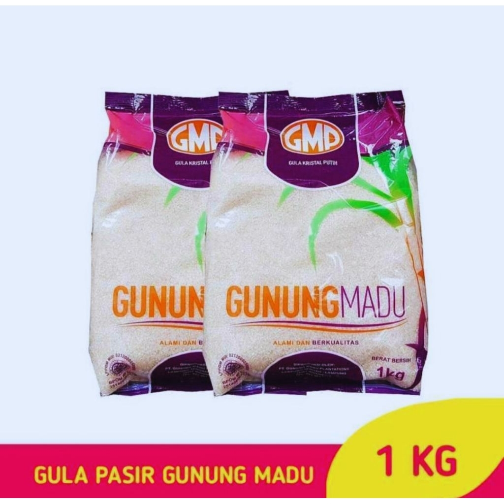 GULA PASIR GUNUNG MADU 1 KG