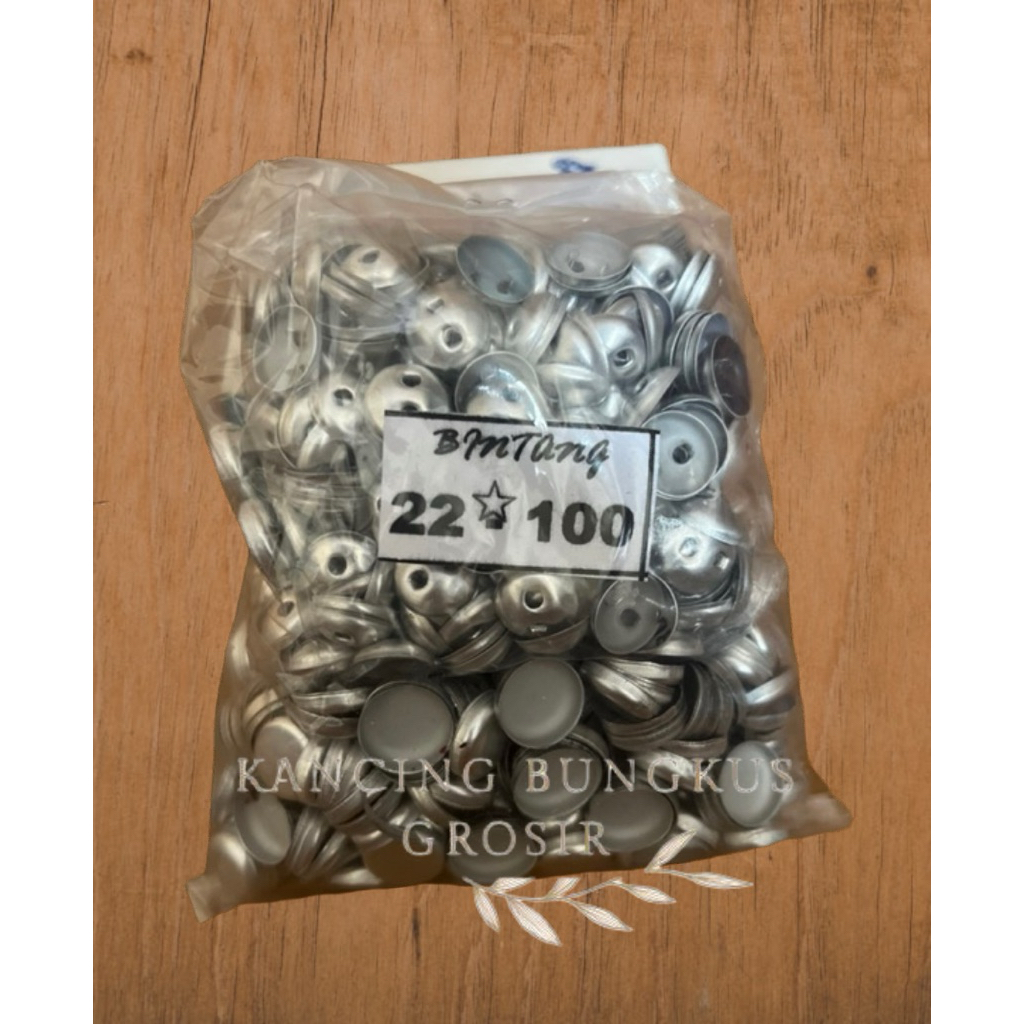 kancing Bungkus bintang kaleng  22-100 / 22-101/ 22-102