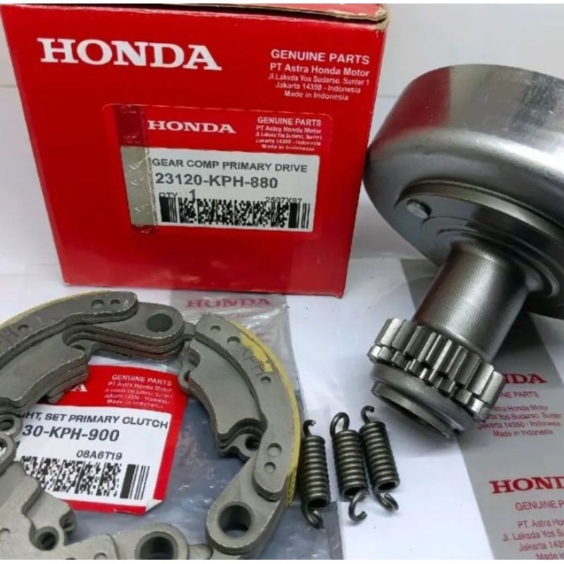 Lonceng Set Kampas Ganda Only / Lonceng Ganda Supra X 125 / Kharisma