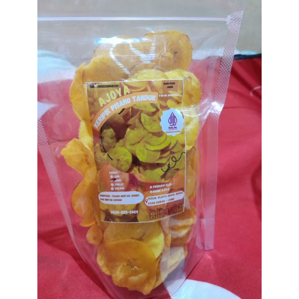 keripik pisang tanduk