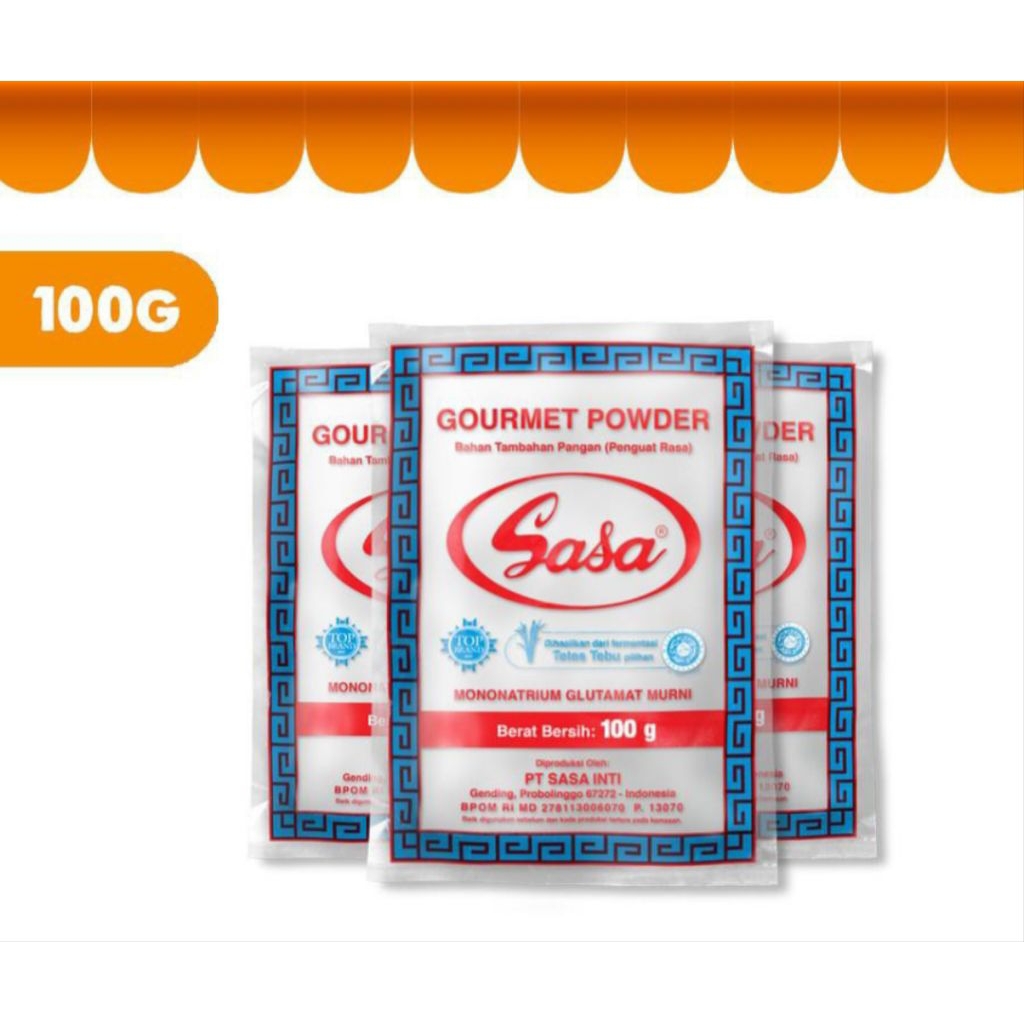 

Sasa MSGkemasan 100gr 3 pcs
