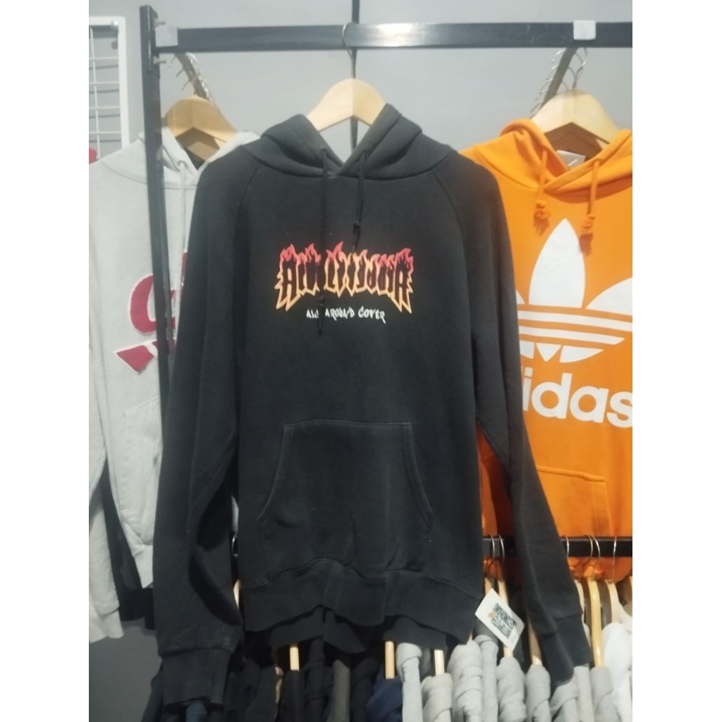 hoodie acover flame