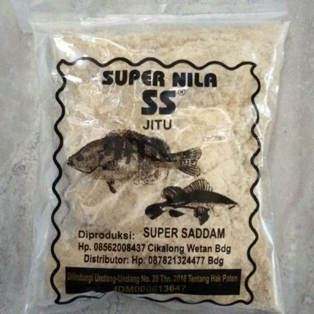 Umpan Super Nila SS Jitu - Umpan Pancing Ikan