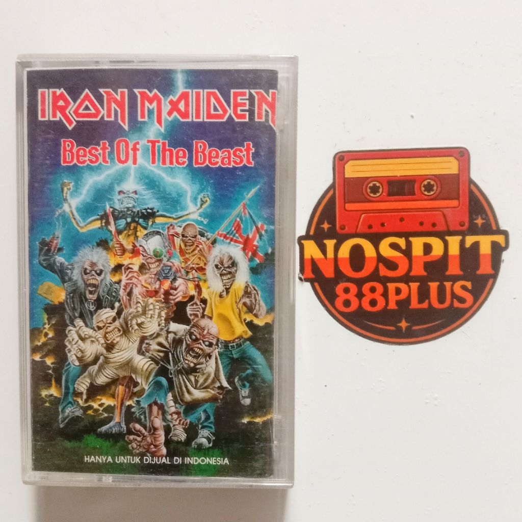 Kaset pita Iron Maiden – Best Of The Beast | Kaset Metal Original Indonesia
