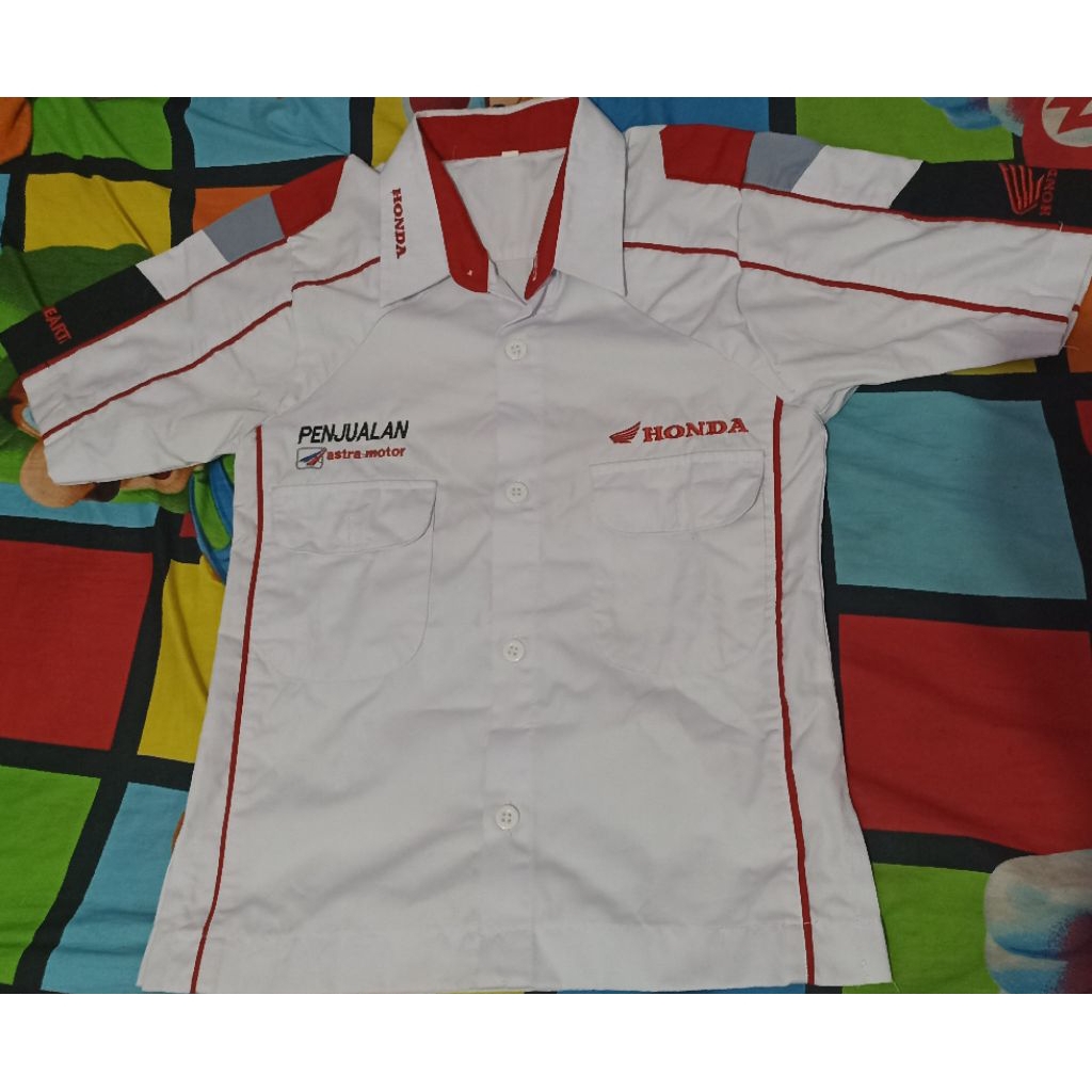 seragam Honda wanita preloved