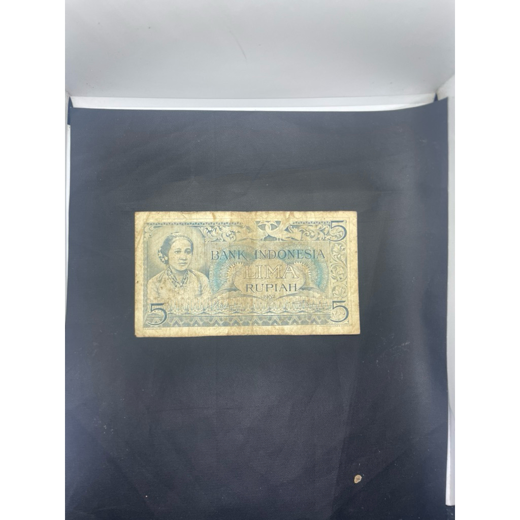 5 Rupiah seri budaya 1952 bekas Marta Collectin 02 Pusatnya koleksi unik