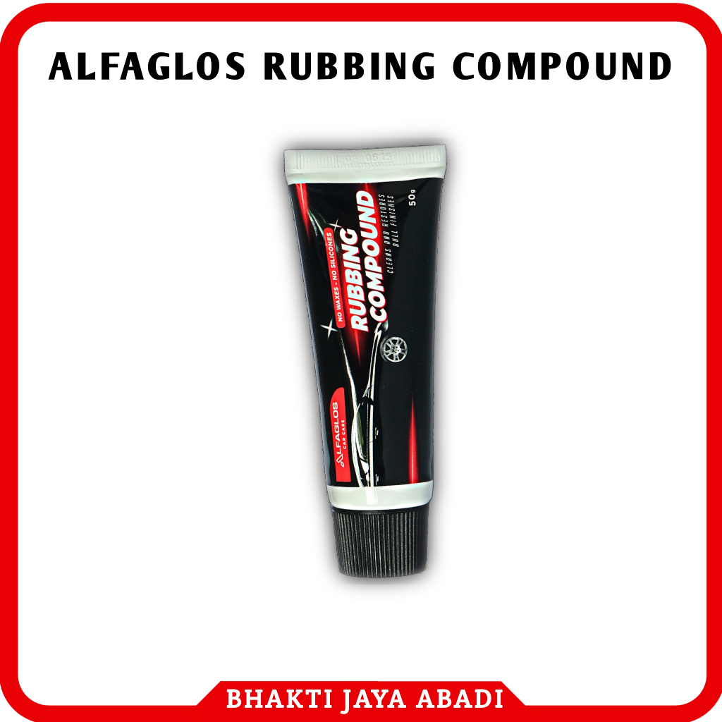 RUBBING COMPOUND alfaglos 50gr COMPOUND alfaglos 50gram
