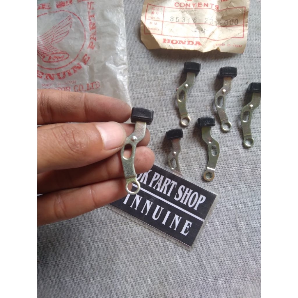 tarikan holder saklar kiri honda gl100 gl125 gl 100 125 ori asli nos japan