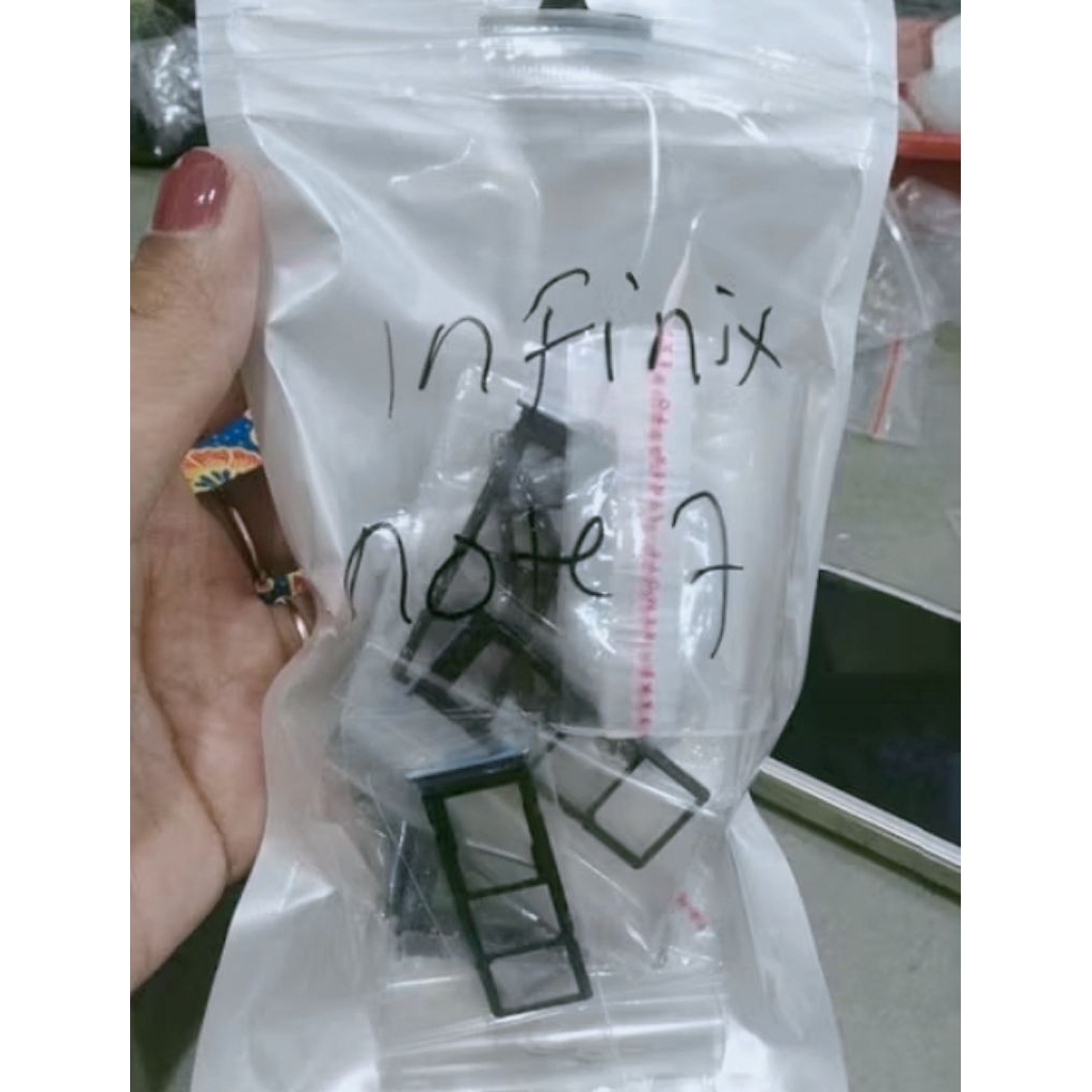 Simtray INFINIX NOTE 7 - Simlock Infinix note 7 - Tempat dudukan simcard Infinix note 7