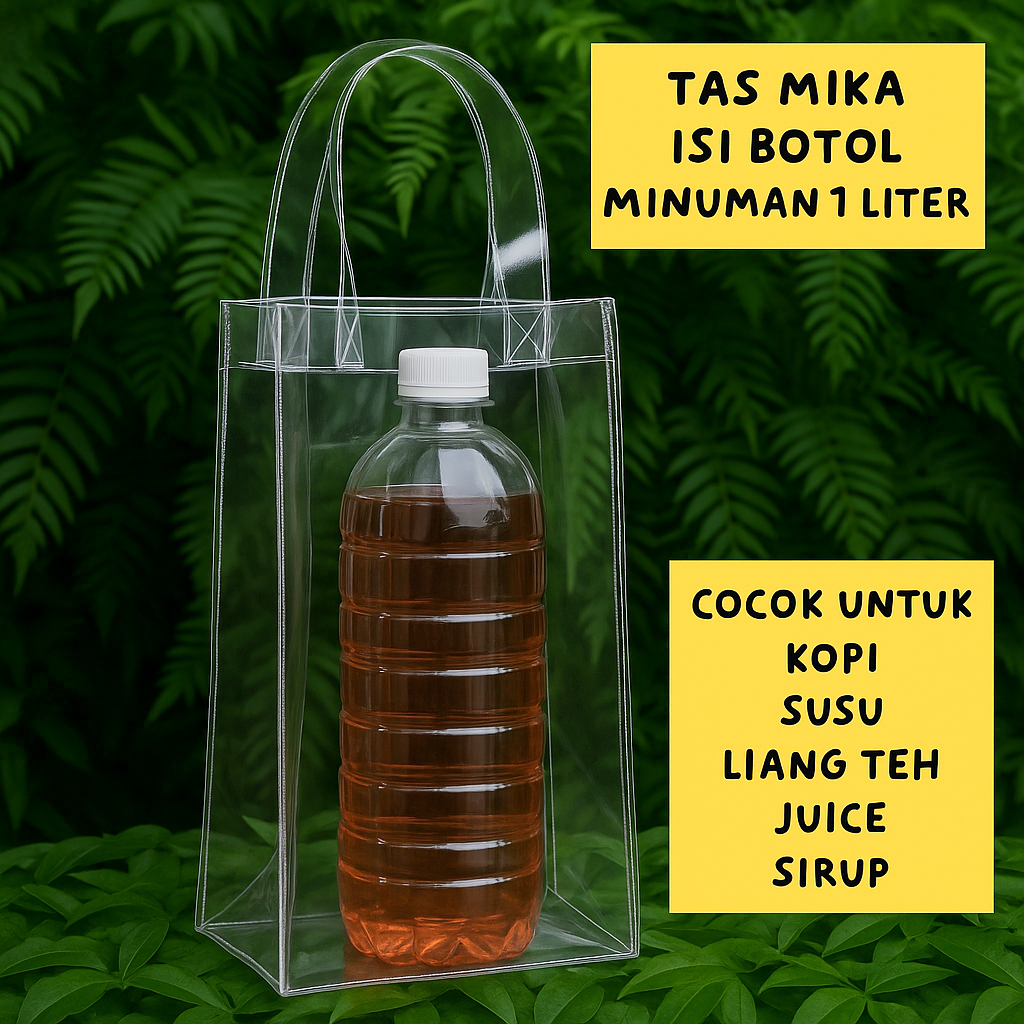 Tas hampers mika pvc botol  BENING