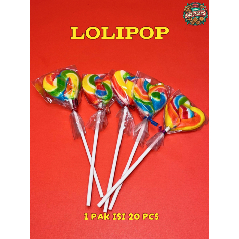 PERMEN LOLIPOP / LOLIPOP CANDY / LOLIPOP BAROKAH / PERMEN LOLIPOP 1 PAK ISI 20 PCS