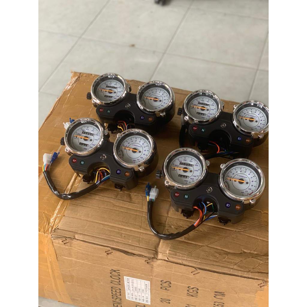 Spido Spedo RX King 2007 2008 Peredam Layar Putih Emblem Garputala Mirip Original