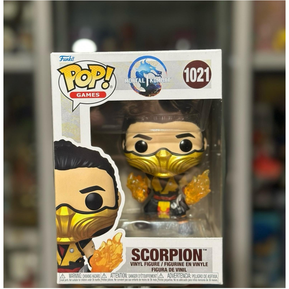 FUNKO POP MORTAL KOMBAT 11 SCORPION #1021