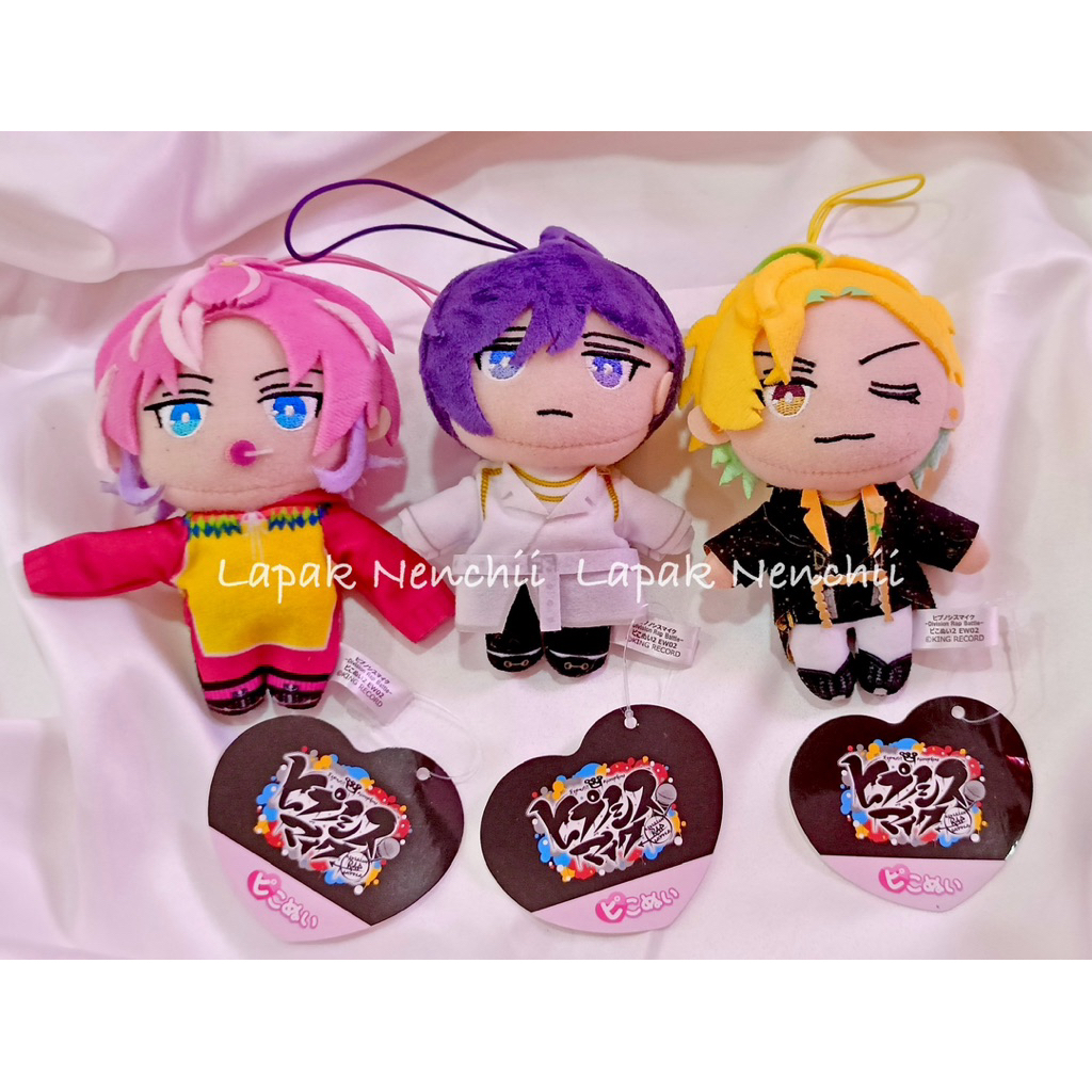 Official Merch Piconui Hypnosis Mic Ramuda Amemura, Jinguji  Jakurai, Izanami Hifumi
