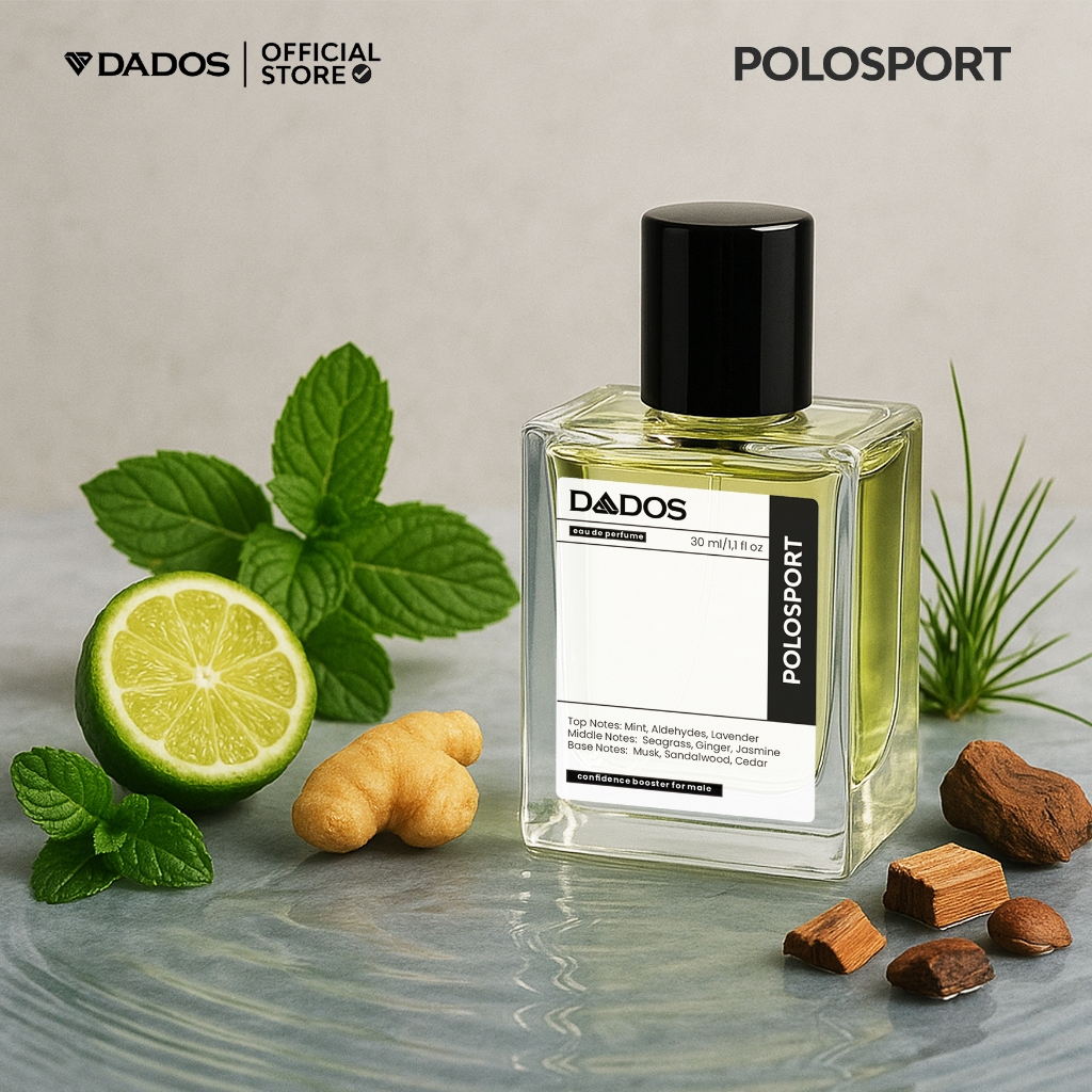 DADOS Parfume - Polo Sport | Parfum Pria Wangi Tahan Lama Kualitas Premium