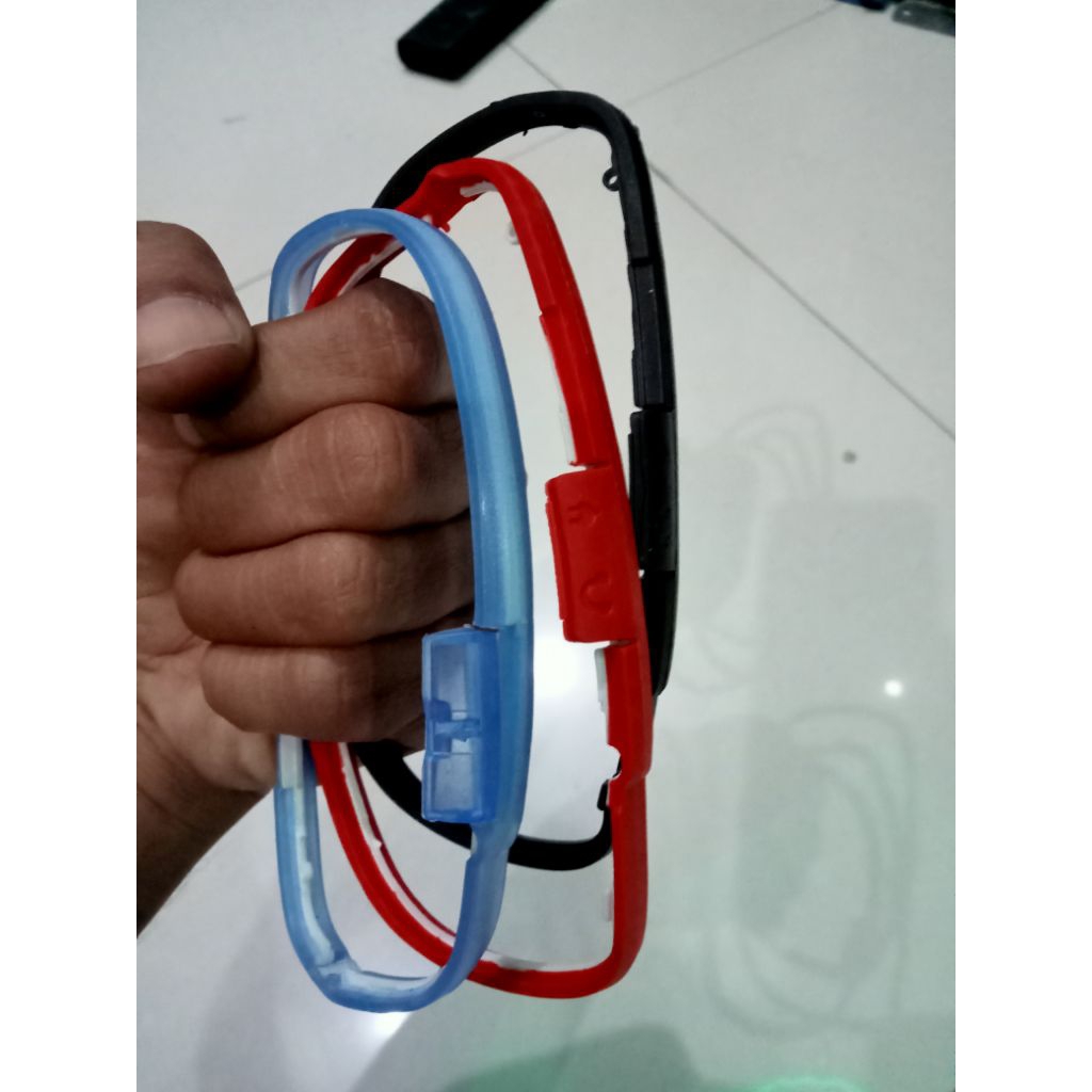 Karet Nokia N-GAGE QD Ngage qd karet tengah Hitam Transparan