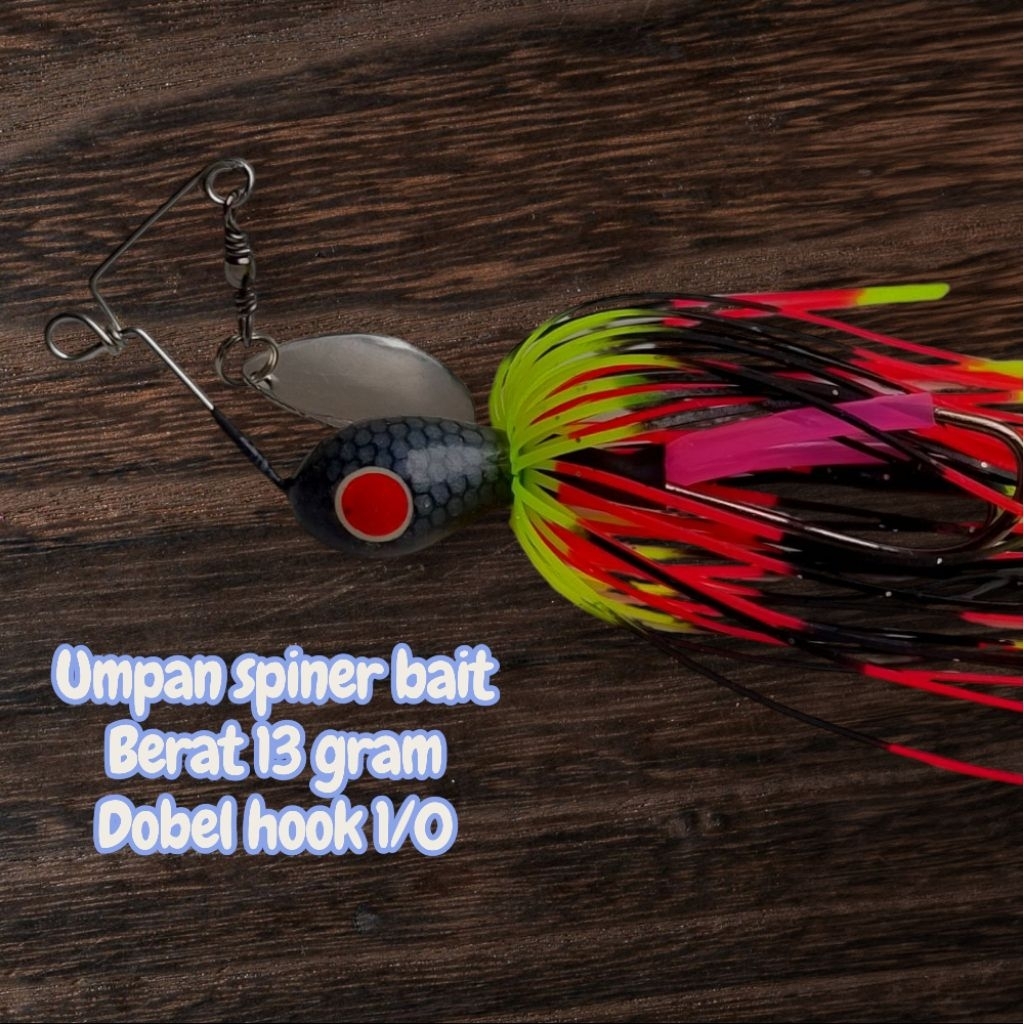 UMPAN DALAM JITU SPINER BAIT CASTING 13 GRAM