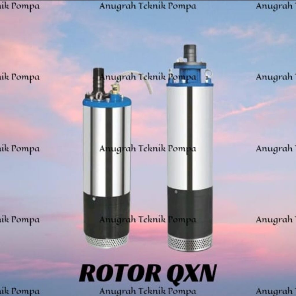 Pompa Celup Submersible Rotor QXN 12.5/5-7.5 10 HP Pompa Tambang Emas
