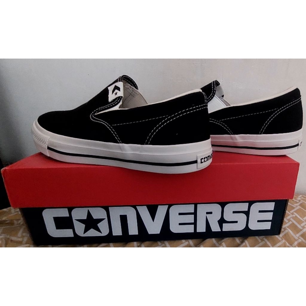 Sepatu SlipOn Pria Converse Original Flat Shoes Pria