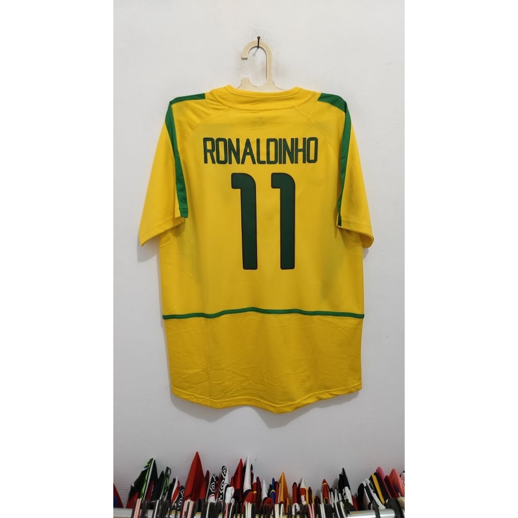jersey retro Brazil Ronaldinho size L