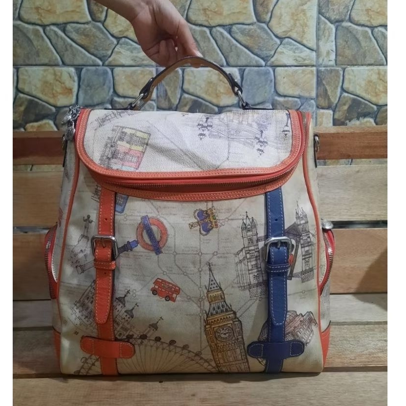 SONOVI Authentic Backpack Leather  Ransel Kulit