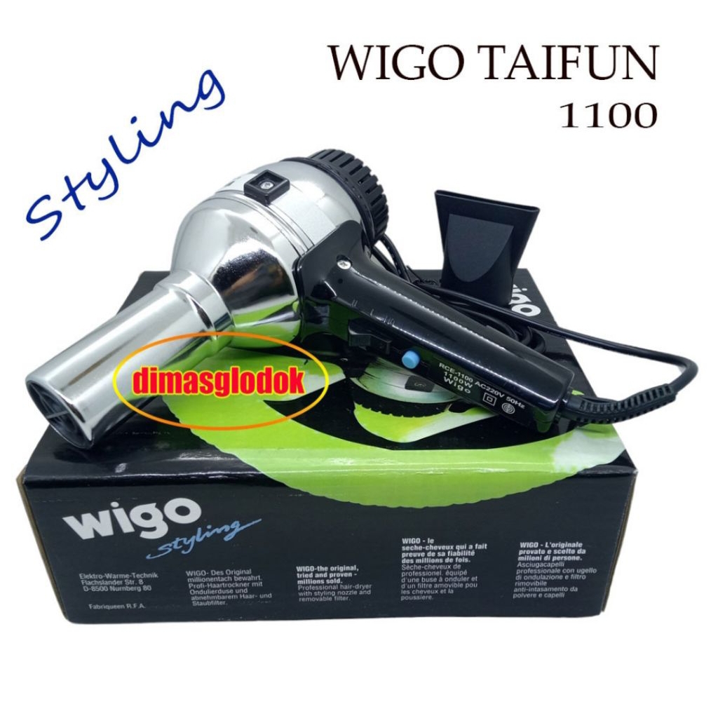 Wigo Taifun 1100 Hair dryer Wigo Taifun 1000 Watt Pengering Rambut dll