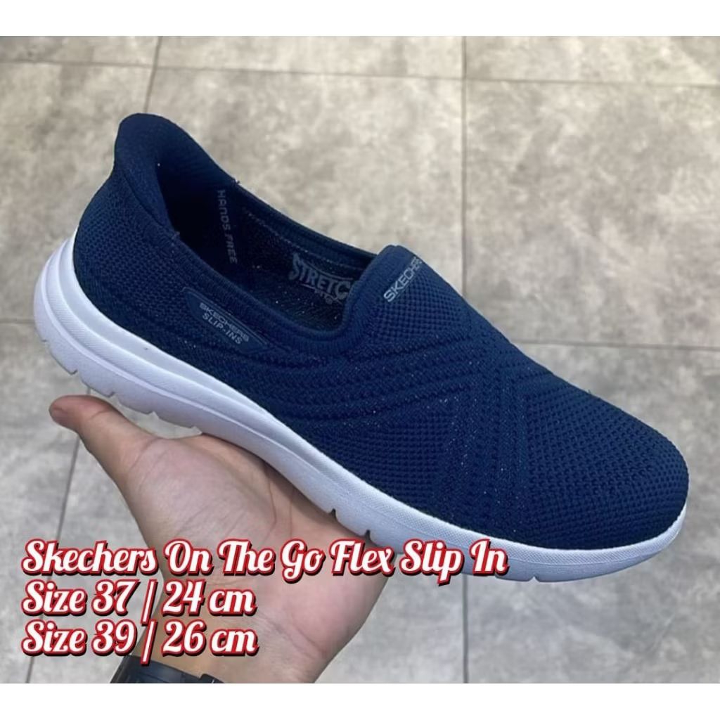 SEPATU SHOES SKECHERS ON THE GO FLEX SLIP IN