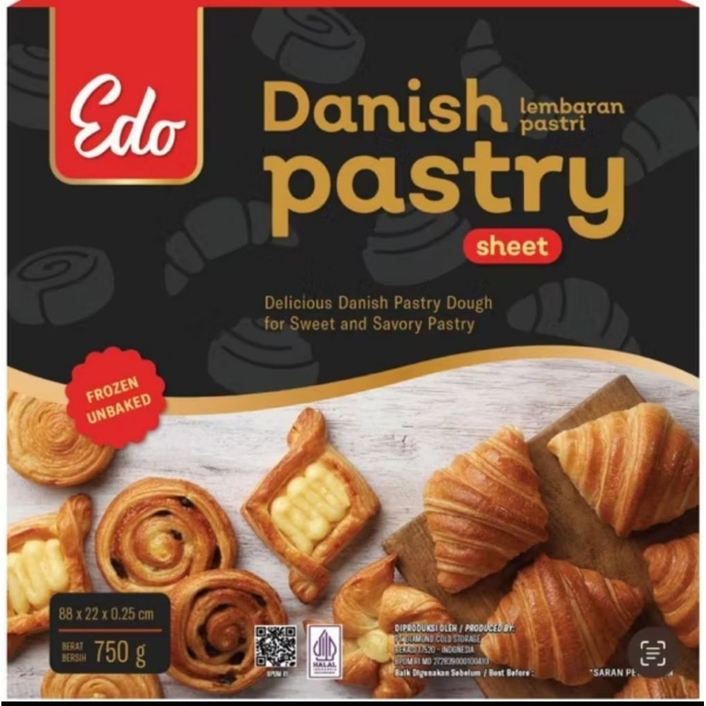 Danish Puff  Pastry Bogor Frozen