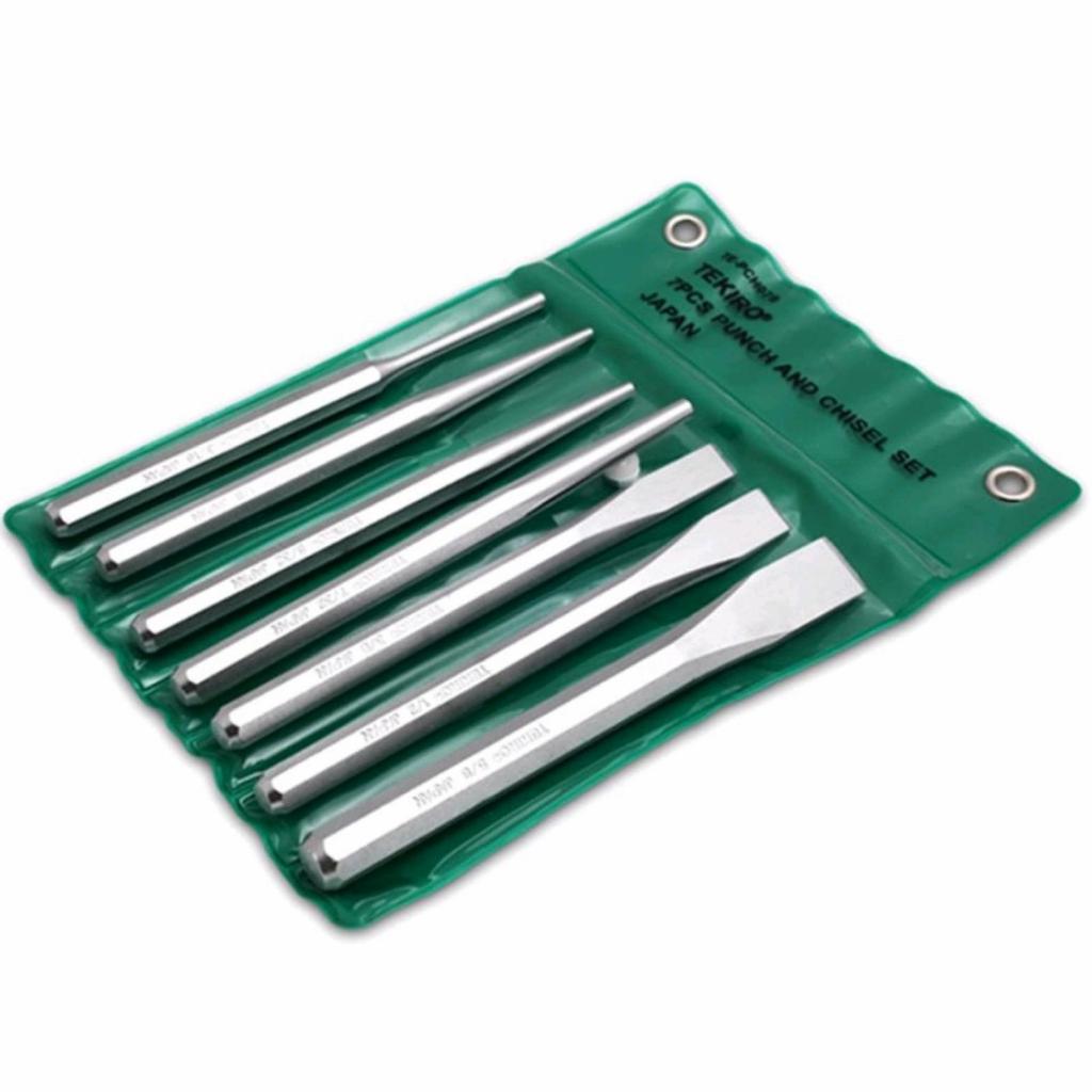 TEKIRO - PAHAT BETON PAHAT BUBUT PAHAT BESI SET 7 PCS - ORIGINAL