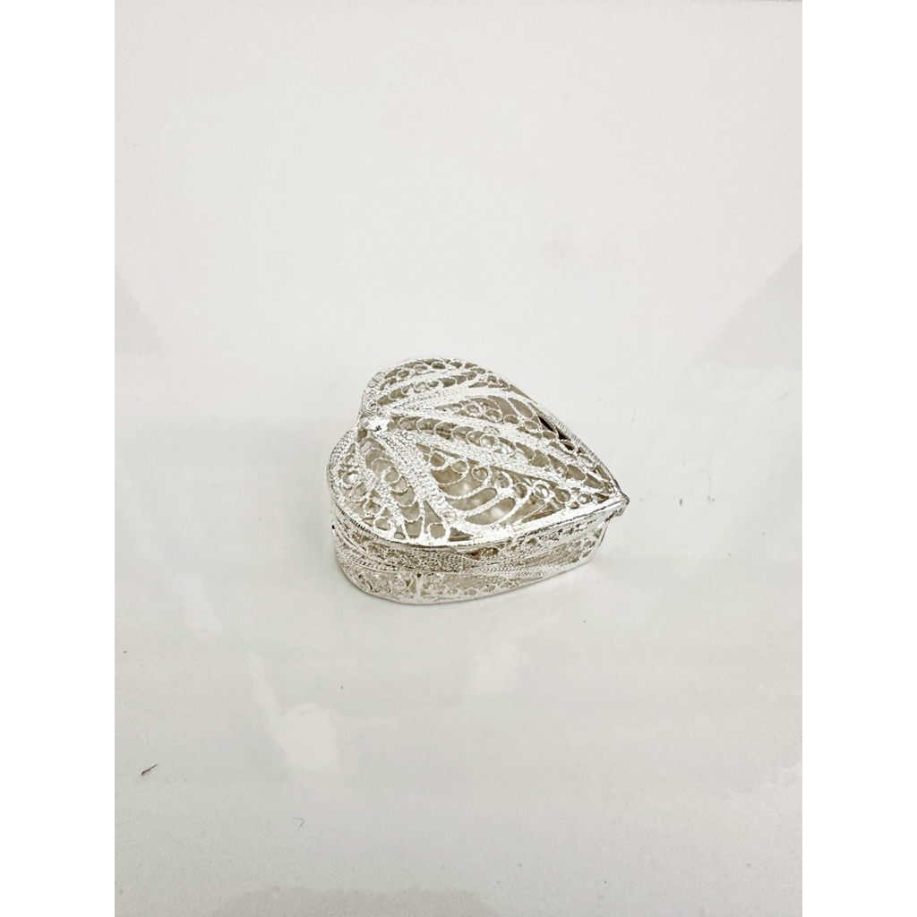 Souvenir Tempat Cincin Plated Perak