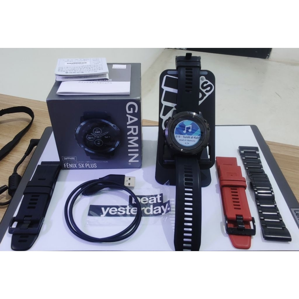 GARMIN FENIX 5X PLUS SAPPHIRE