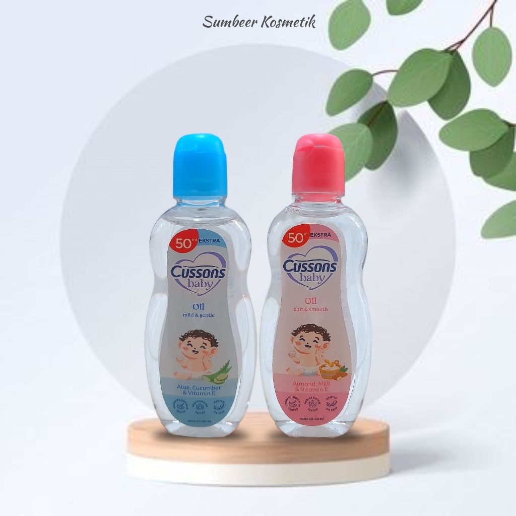 Cussons Baby Oil Ekstra 50ml | 50+50ml