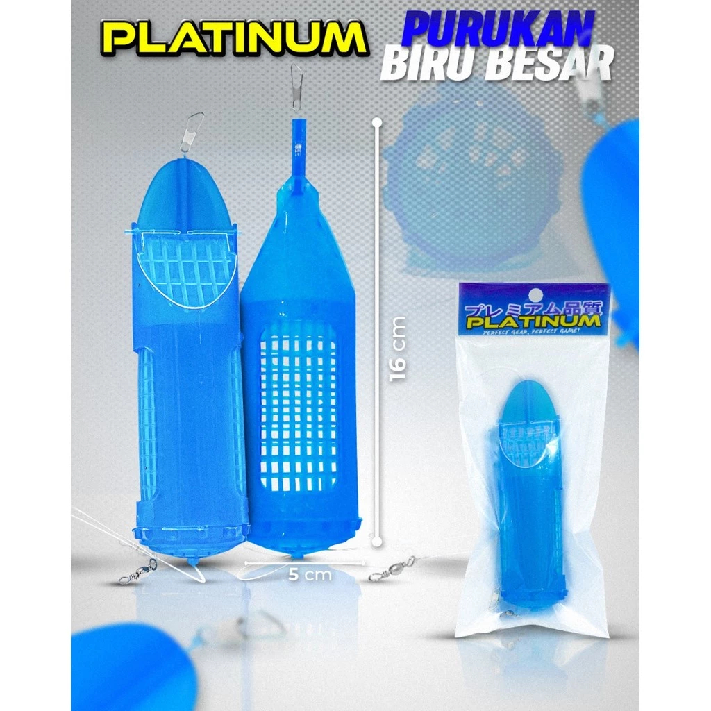 Purukan Umpan Pancing / Tabung Umpan Bom Pancing Anti Bocor TERLARIS Murah