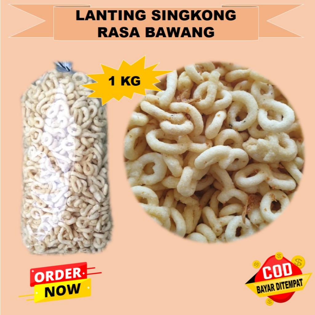Lanting Singkong Lanting Bawang Khas Kebumen 1 Kg