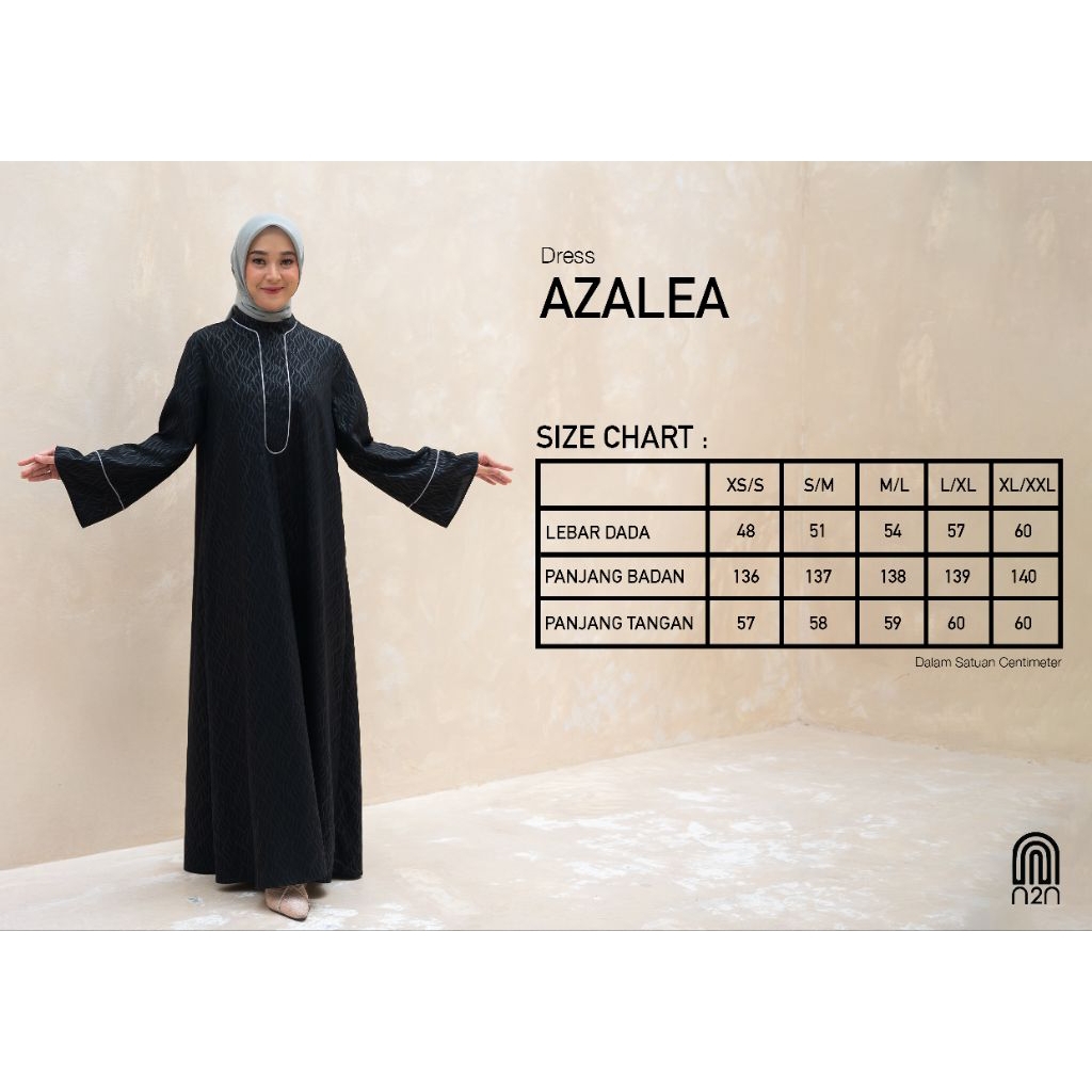 N2N — DRESS AZALEA GAMIS MUSLIMAH N2N FASHION