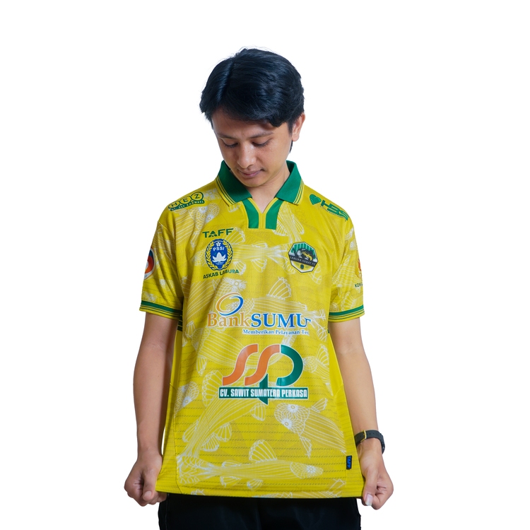 TAFF Sportwear Official Jersey Labura Player Home Liga 3 Indonesia Regular | Kaos Sepak Bola Futsal 