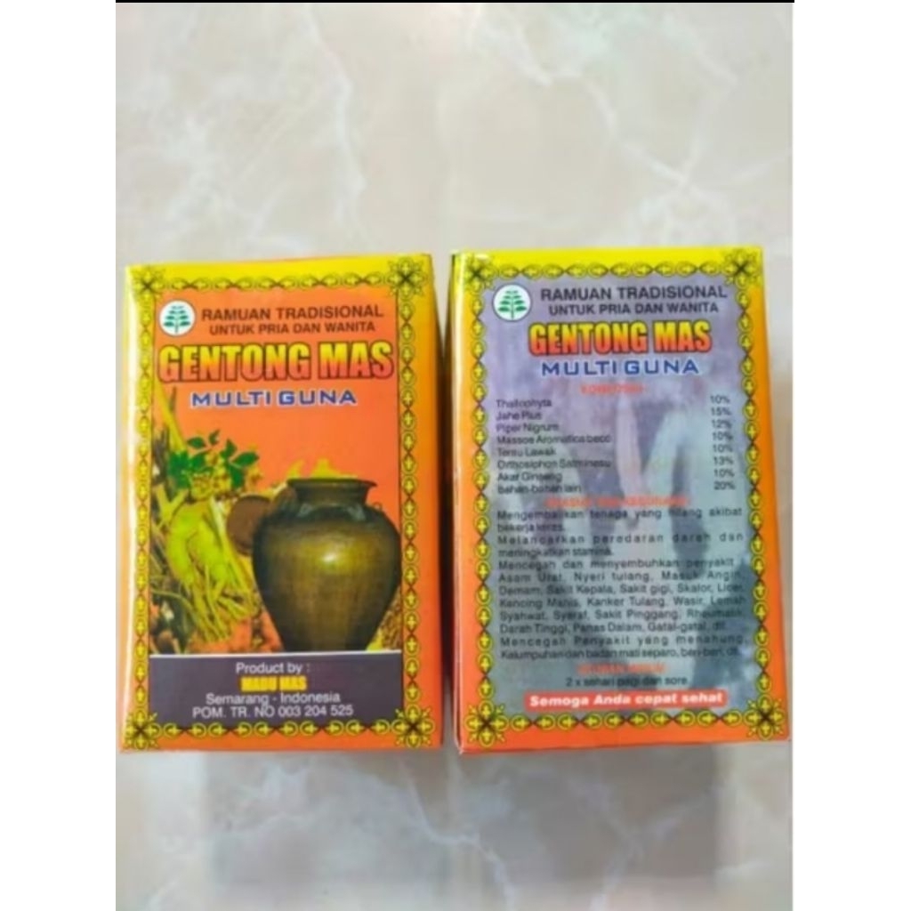 Gentong mas original 100%