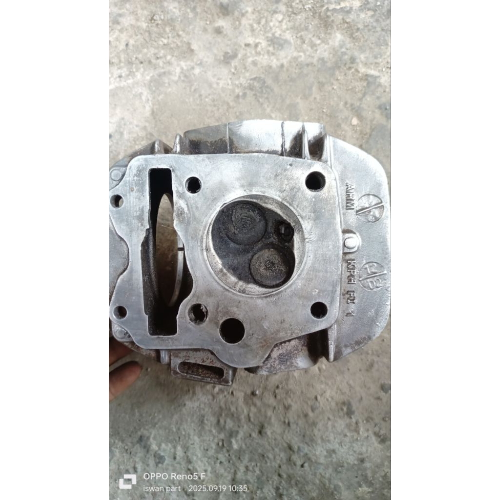 head kop dexsel Honda Supra x 125 FI/kph FI ori copotan