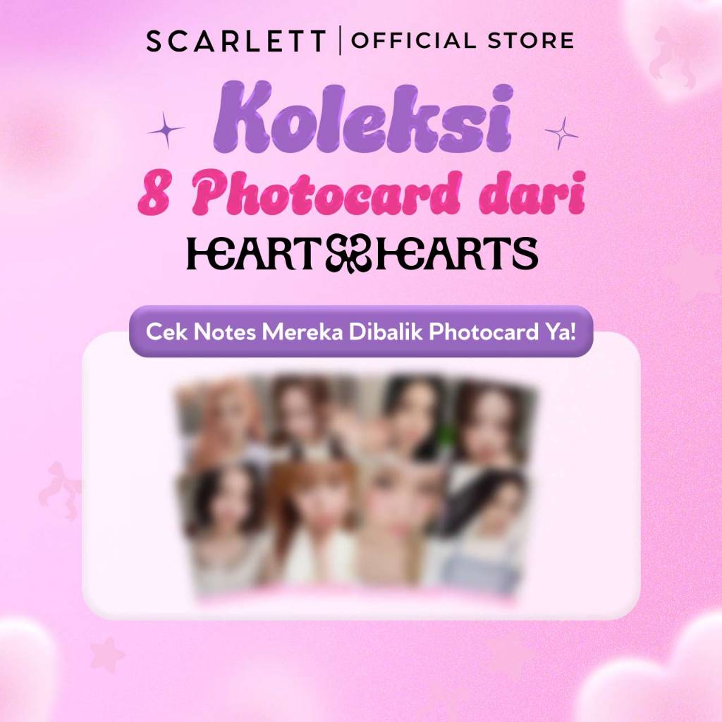 [Get Exclusive Merch Hearts2Hearts Photocard + Love Letter] Scarlett Fragrance Brightening Bundling 
