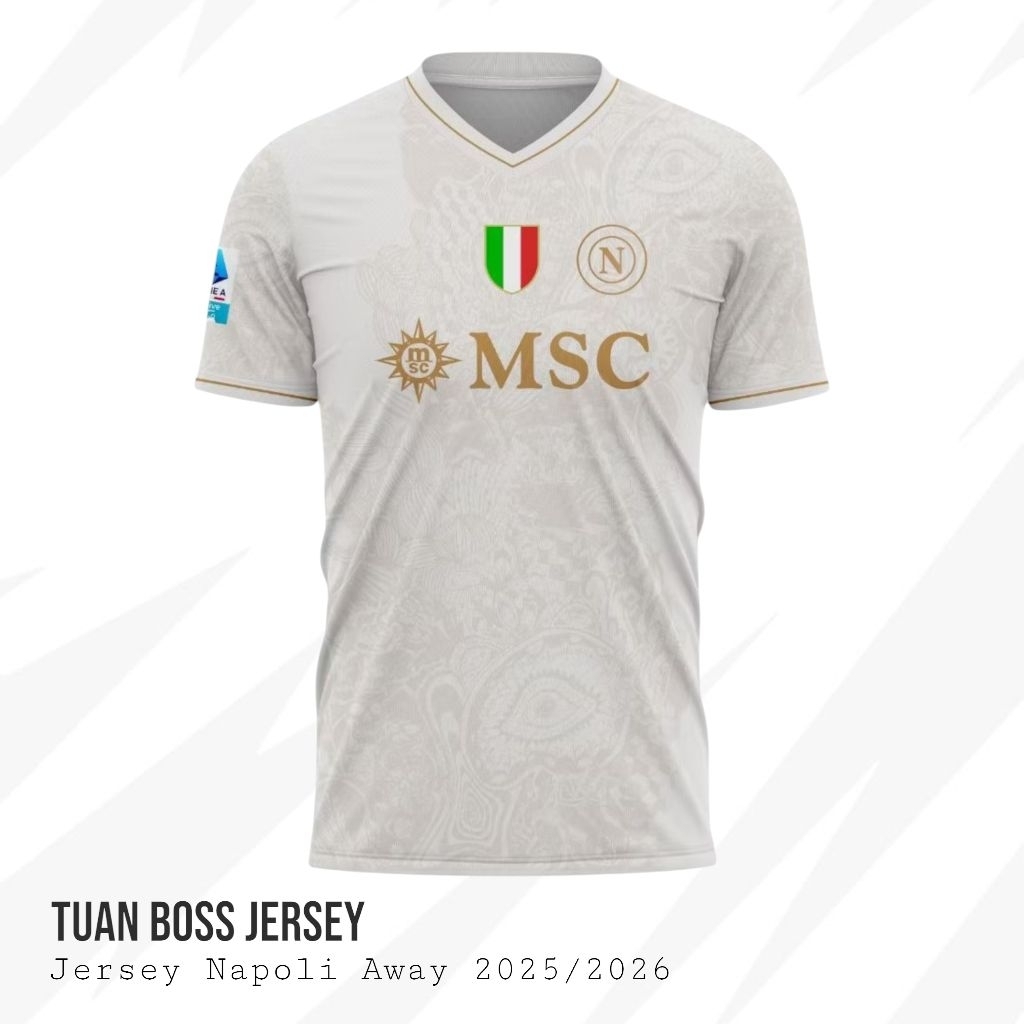 JERSEY NAPOLI AWAY 2025 2026