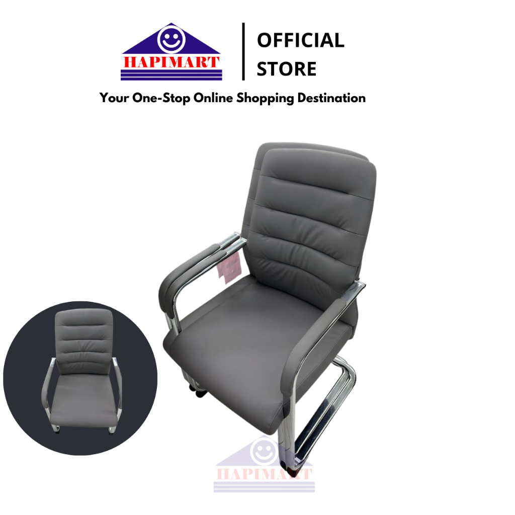 Kursi Bos/ Kursi Kerja Empuk Dan Kuat/Kursi Rapat Brunner Fina Quilt Warna Abu-abu Murah/Kursi Kanto