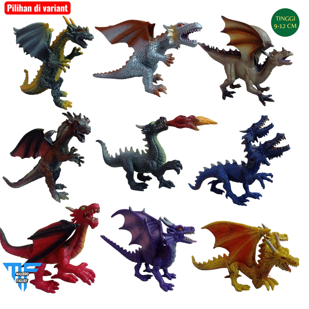 Mainan Hewan Mitologi Naga Figure Mitologi DRAGON