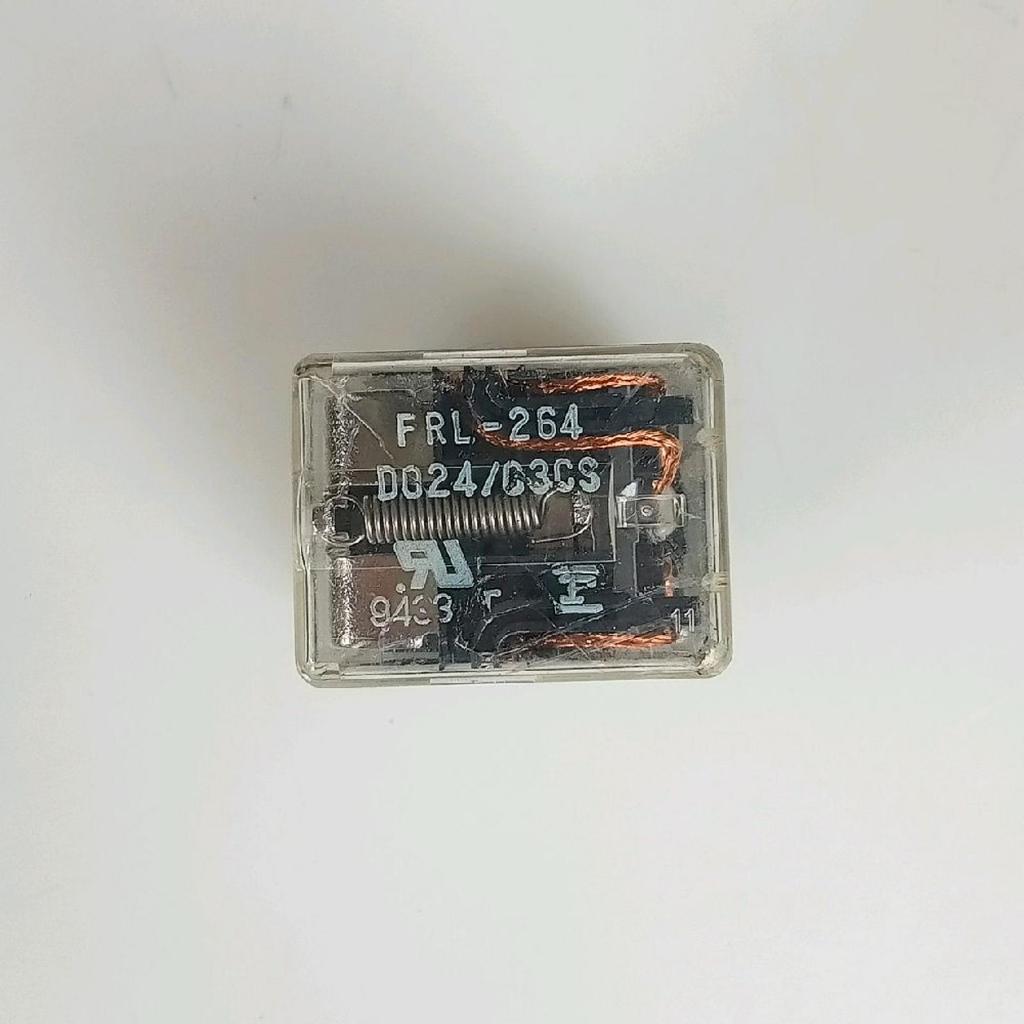 Fujitsu FRL-264 D024/03CS Relay 3PDT Coil 24VDC / Relay 3 pole 24V DC Made in Japan