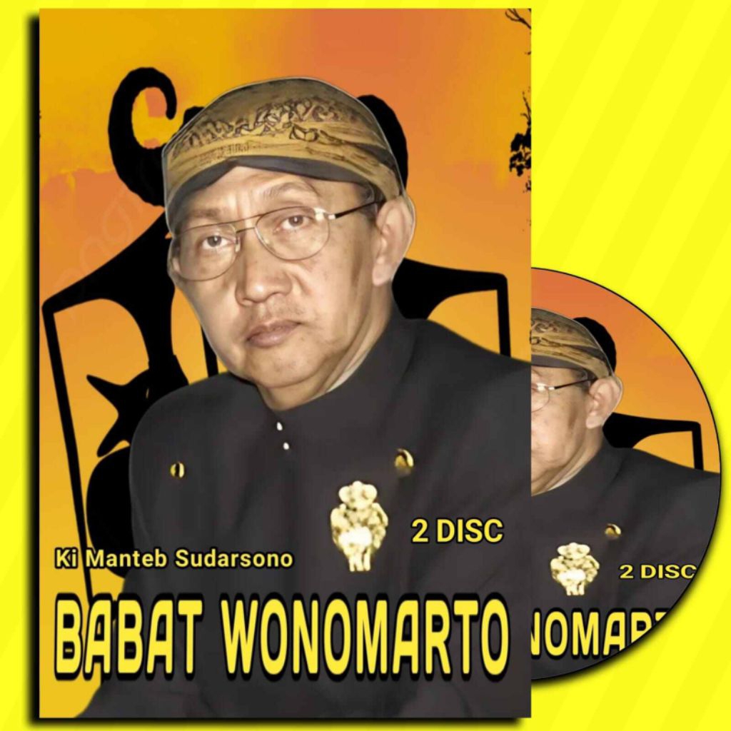 KASET DVD FILEM WAYANG KULIT KI MANTEB SUDARSONO LAKON BABAT WONOMARTO - KASET DVD KESENIAN WAYANG K