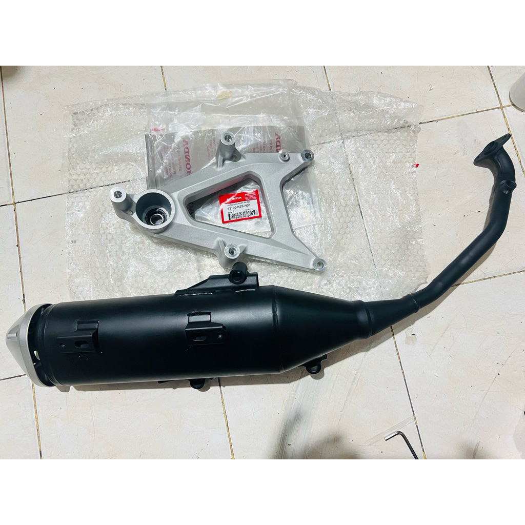 knalpot honda vario 160/pcx 160 standar ORIGINAL copotan PNP STYLO