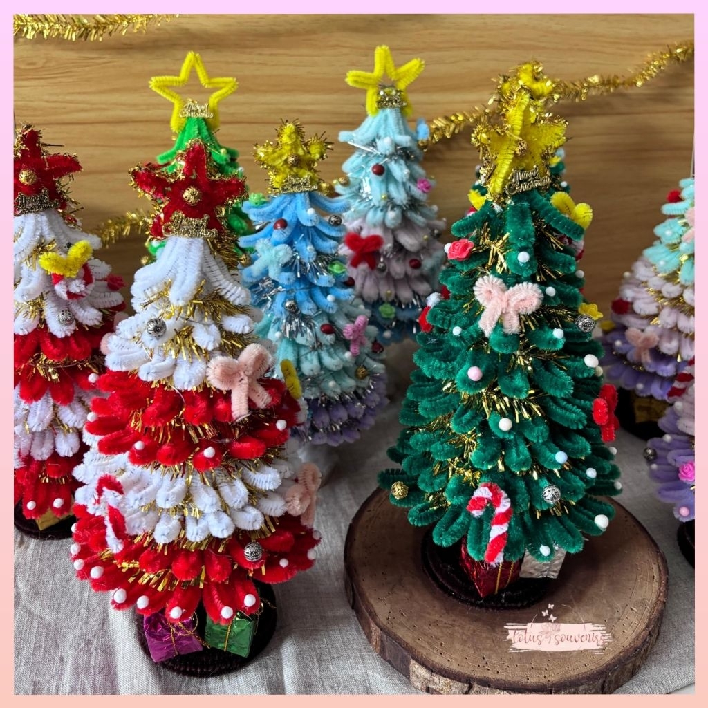 POHON NATAL PAJANGAN | NATAL CHRISTMAS TREE PAJANGAN MEJA ORNAMEN | PERLENGKAPAN NATAL | DEKORASI HI