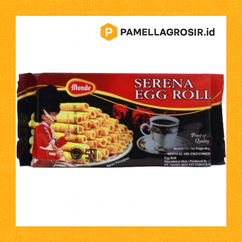 MONDE SERENA EGG ROLL SNACK 60 GRAM
