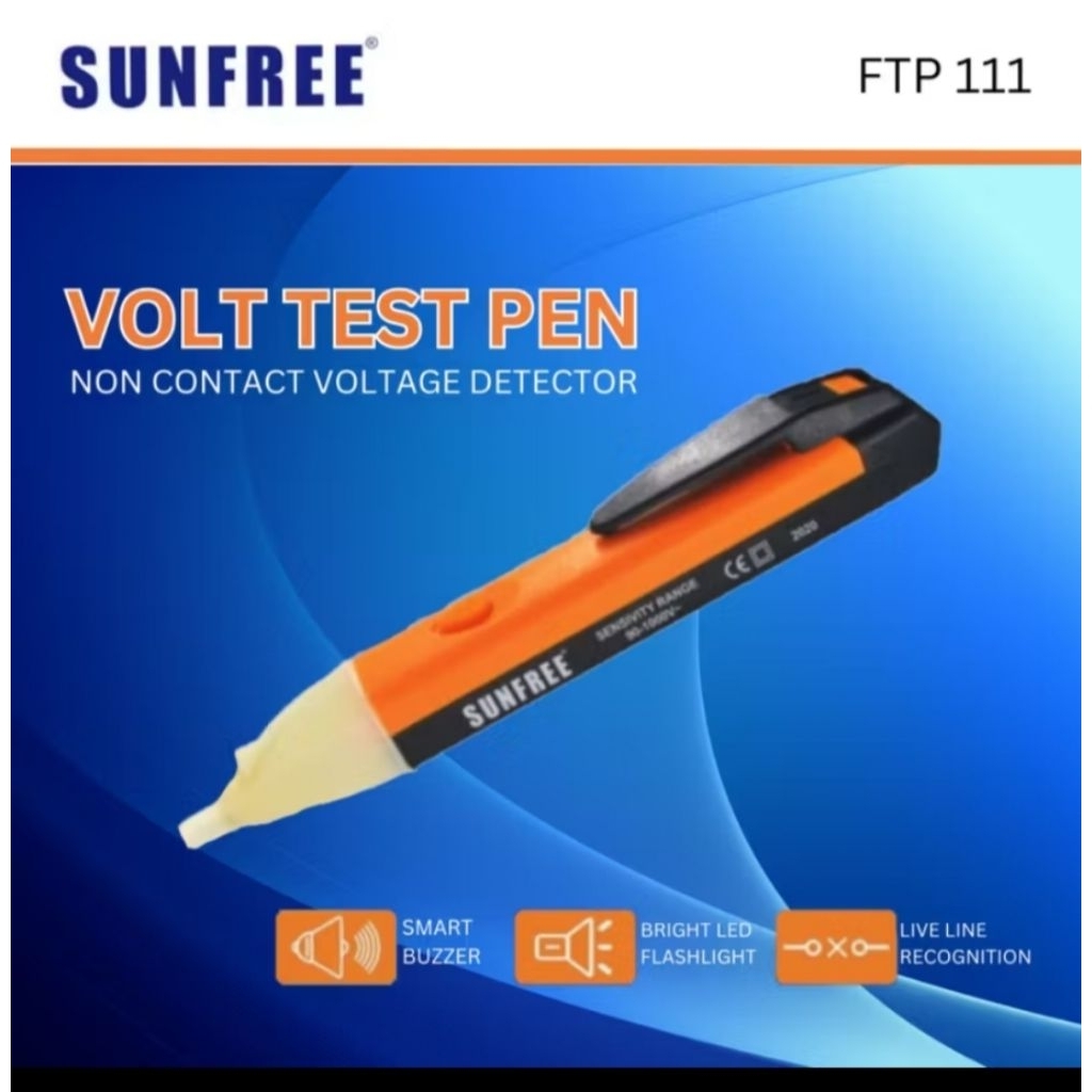 Tespen Bunyi Test Pen Kabel Listrik Sunfree mendeteksi kabel putus